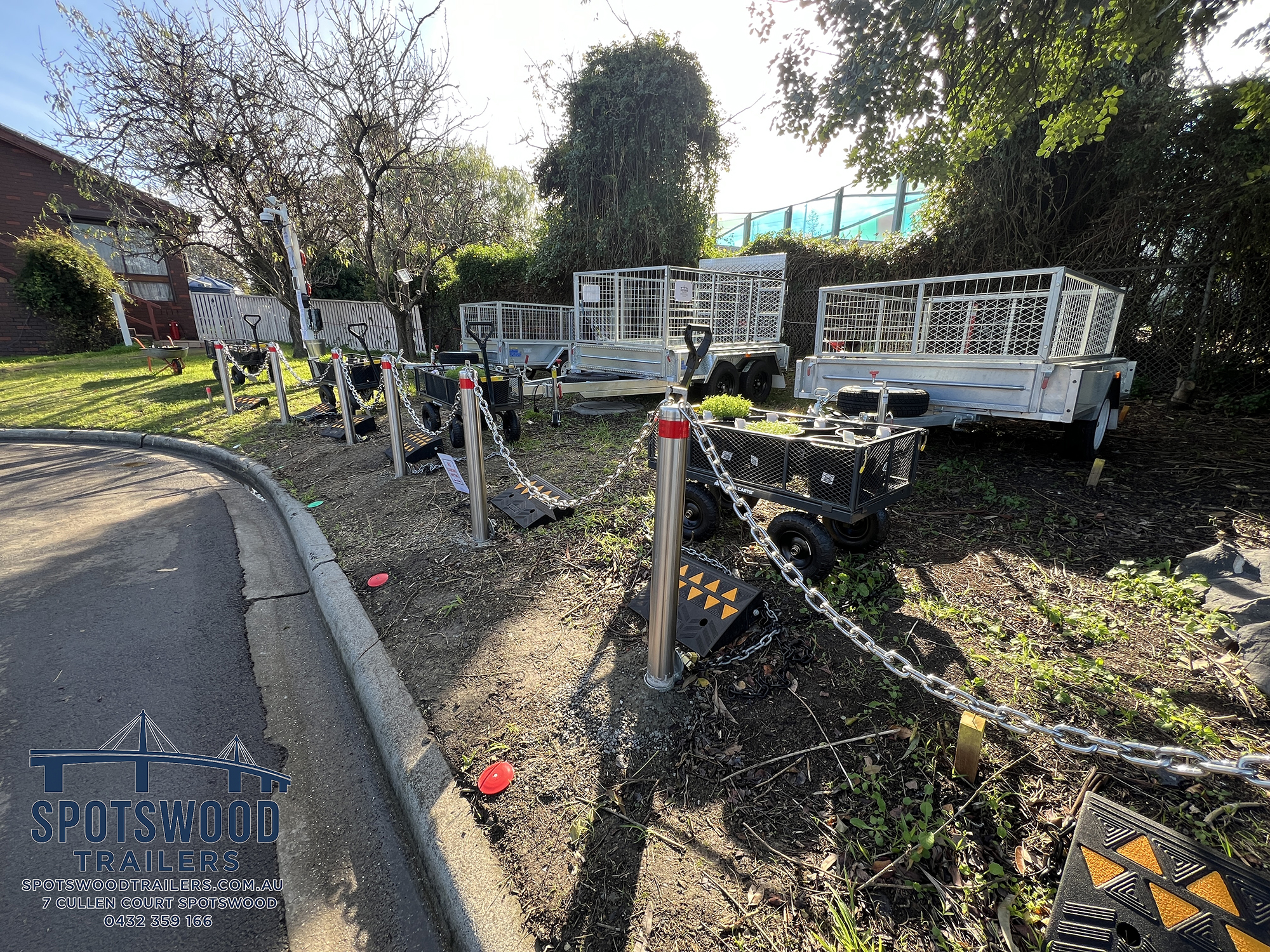 Spotswood Trailers Bollards
