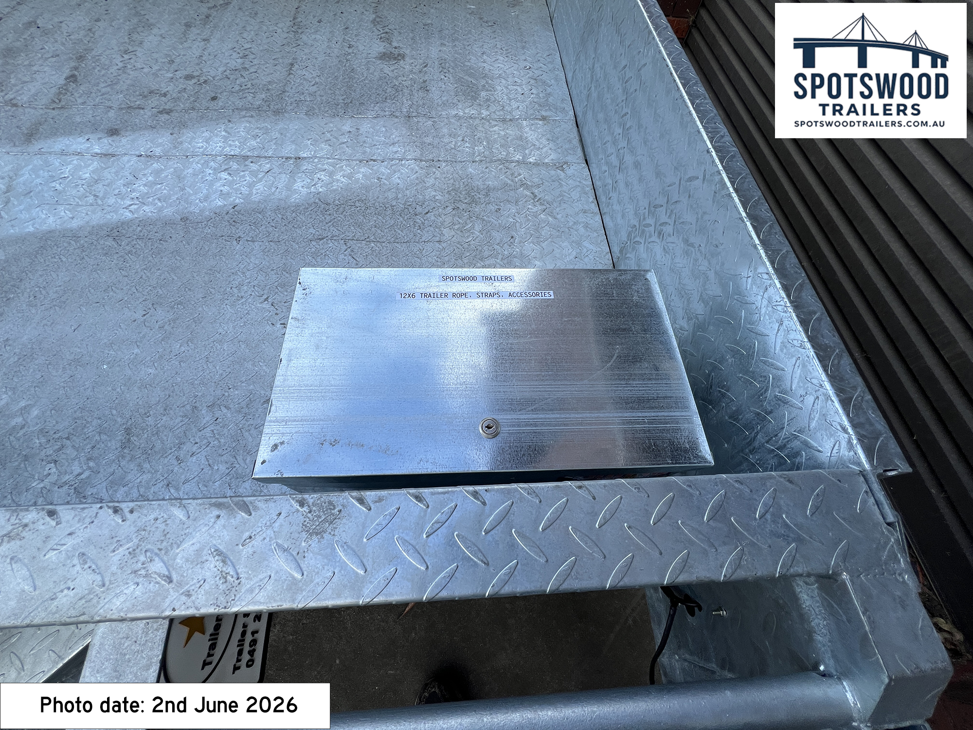 12x6 galvanised trailer accessories and tie down equipment - Spotswood Trailers - The Deckhand