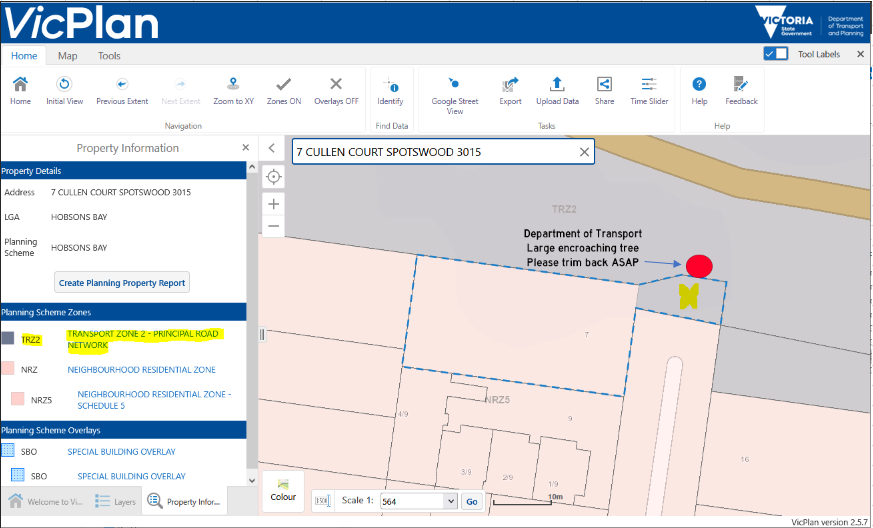 Department of Transport Tree