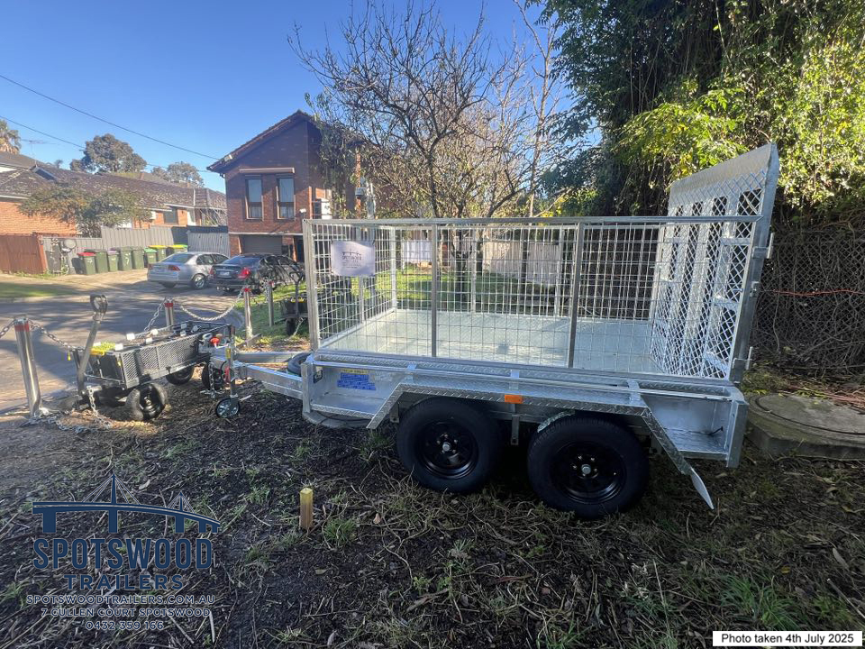 8x5 Cage Trailer